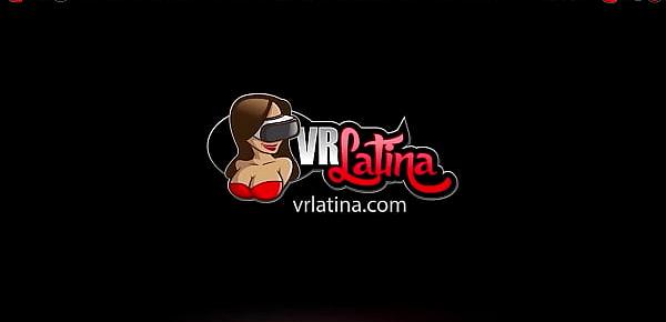  VRLatina - Petite Latin Babe 1st Ever Porn Scene - VR